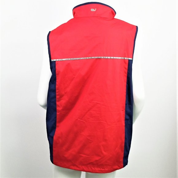 Vineyard Vines Reflective Red Vest - Picture 2 of 7